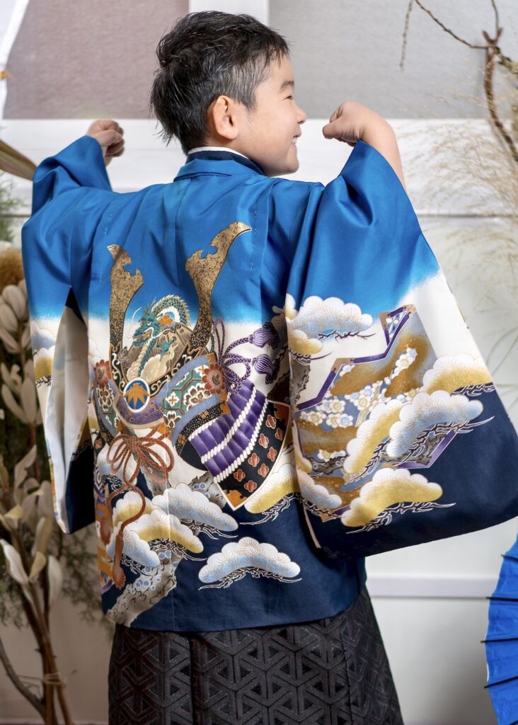 5歳男の子七五三写真