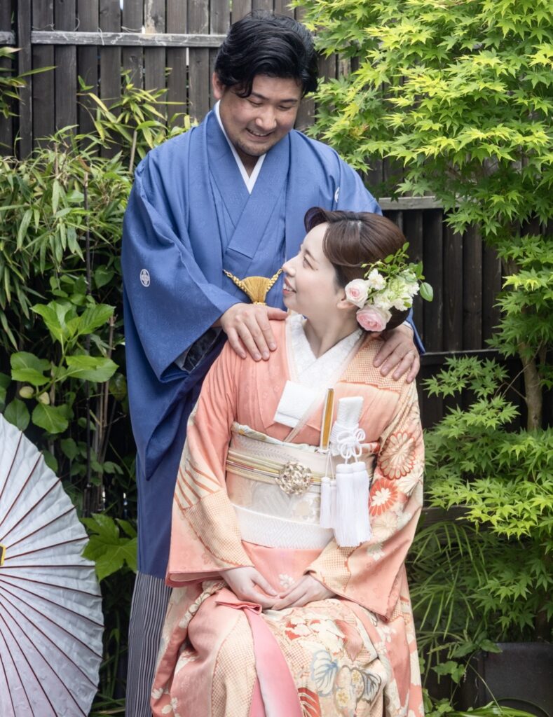 レトロ振袖の花嫁のお客様